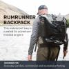 imageGrundens Gage Tech Rum Runner Backpack  Black Large