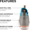 imageGrundens Mens DECKBOSS Ankle Boot  Durable WaterproofBlue Crab