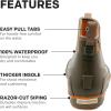 imageGrundens Mens DECKBOSS Ankle Boot  Durable WaterproofBrindle