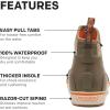 imageGrundens Mens DECKBOSS Ankle Boot  Durable WaterproofOtter