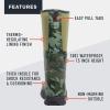 imageGrundens Mens Deviation Tall BootRefraction Camo Green
