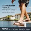 imageGrundens Mens FishFinder Sandals  QuickDrying Comfortable and Versatile Mens Flip Flops with Enhanced Traction ampamp Full Arch Support for Fishing and Outdoor WearBlue Abyss