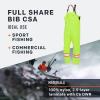 imageGrundens Mens Full Share CSA Bib  Waterproof BreathableCsa Hivis Yellow