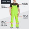 imageGrundens Mens Full Share CSA Bib  Waterproof BreathableCsa Hivis Yellow