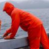 imageGrundens Mens Neptune Commercial Fishing Jacket  Waterproof AdjustableGreen