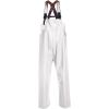 imageGrundens Mens Shoreman Bib Pants  StainResistant Waterproof Seafood Processing BibsWhite