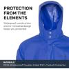 imageGrundens Mens Shoreman Jacket  Waterproof StainResistant Seafood Processing JacketOcean Blue