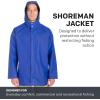 imageGrundens Mens Shoreman Jacket  Waterproof StainResistant Seafood Processing JacketOcean Blue