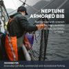 imageGrundens Neptune Armored Bib  Outerwear Suit for Fishing Wind and Weather Resistant Stain Resistant Medium DutyOrangeOlive