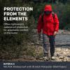 imageGrundns Cutter Jacket  Waterproof Packable Lightweight Rain and Wind Resistant Fishing Jacket for MenTurtle Grass