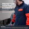 imageGrundns FishPicking 12 Zip ShirtNavyOrange