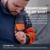 imageGrundns FishPicking 12 Zip ShirtNavyOrange