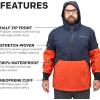 imageGrundns FishPicking AnorakNavyOrange