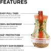 imageGrundns Kids Guppy Rain Boots  Lightweight Rubber Waterproof Kids and Toddlers Shoes EasyOn Loop Girls Rain Boots and Boys Rain BootsFish Camo