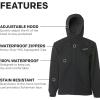 imageGrundns Mens Full Share Jacket  Waterproof BreathableBlack