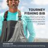 imageGrundns Mens Tourney Bib Fishing Pants  Durable WaterproofIron Grey