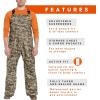 imageGrundns Mens Weather Watch Fishing Bib TrouserRed