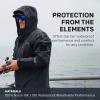 imageGrundns Transmit X Jacket  Mens Waterproof and Wind Resistant Jacket All Weather Commercial Fishing BreathableSquall Grey