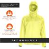 imageGrundns Weather Watch Hooded Fishing JacketHi Vis Yellow