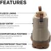 imageGrundns Womens Deviation Sherpa Ankle Boot  Durable Waterproof Fleece LinedSilt