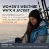 imageGrundns Womens Weather Watch Hooded Fishing Jacket  Waterproof StainResistantHivis Yellow