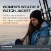 imageGrundns Womens Weather Watch Hooded Fishing Jacket  Waterproof StainResistantTahitian Tide