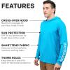 imageTough Sun HoodieAzure