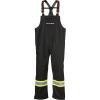 imageGrundens CSA Neptune Fishing Bib  Mens Adult Fishermen Bibs  Black  Medium 30 InseamBlack Reflective