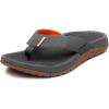 imageGrundens Mens FishFinder Sandals  QuickDrying Comfortable and Versatile Mens Flip Flops with Enhanced Traction ampamp Full Arch Support for Fishing and Outdoor WearAnchor