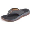 imageGrundns Mens DECKBOSS Sandal  Durable SupportiveSmoke