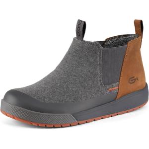 imageGrundens Dockyard PullOn Boot  Watersistent Ankle Rain Boot Deck Boat and Fishing Boot with Breathable Lining AntiSlip RubberTurbulence