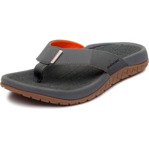 imageGrundens Mens FishFinder Sandals  QuickDrying Comfortable and Versatile Mens Flip Flops with Enhanced Traction ampamp Full Arch Support for Fishing and Outdoor WearAnchor