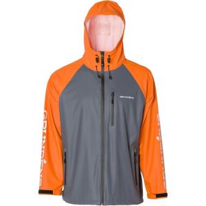 imageGrundens Mens Tourney Jacket  Hooded Waterproof Fishing Jacket Lightweight Athletic Fit Packable Rain CoatBurnt Orange