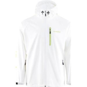 imageGrundens Mens Tourney Jacket  Hooded Waterproof Fishing Jacket Lightweight Athletic Fit Packable Rain CoatWhite