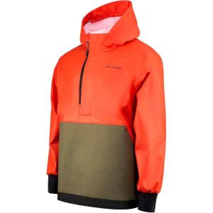 imageGrundens Neptune Armored Anorak Jacket  Outerwear for Fishing Wind and Weather Resistant Stain Resistant Medium DutyOrangeOlive