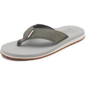 imageGrundens Species Sandal  Water Friendly Shoe ampamp Wet Grip Sole Ultra Cushioned Flip Flop Gamefish Species InspiredSilver King