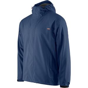 imageGrundns Cutter Jacket  Waterproof Packable Lightweight Rain and Wind Resistant Fishing Jacket for MenDark Navy