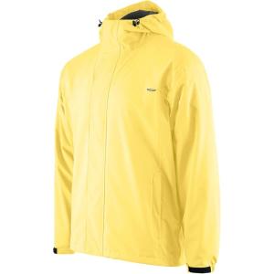 imageGrundns Cutter Jacket  Waterproof Packable Lightweight Rain and Wind Resistant Fishing Jacket for MenYellow