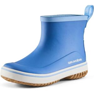 imageGrundns Kids Guppy Rain Boots  Lightweight Rubber Waterproof Kids and Toddlers Shoes EasyOn Loop Girls Rain Boots and Boys Rain BootsNebula Blue
