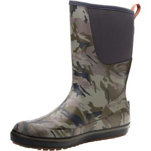 imageGrundns Mens 12 Deck Boot  Durable WaterproofRefraction Camo Stone