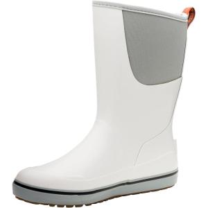 imageGrundns Mens 12 Deck Boot  Durable WaterproofWhite