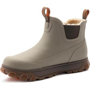 imageGrundns Mens Deviation Sherpa Ankle Boot  Durable Waterproof Fleece LinedSilt