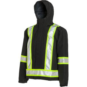 imageGrundns Mens Full Share CSA JacketCsa Black Reflective