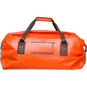 imageGrundns Shackleton Duffel Bag Waterproof and Durable 105L BlackRed Orange
