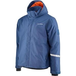 imageGrundns Transmit X Jacket  Mens Waterproof and Wind Resistant Jacket All Weather Commercial Fishing BreathableBlue Abyss