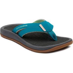 imageGrundns Womens DeckMate 5point Sandal  Comfortable WaterFriendly Deck Sandal for Fishing Boating and BeachwearTahitian Tide