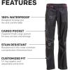 imageGrundns Womens Weather Watch Pant  Updated  Waterproof StainResistantBlack
