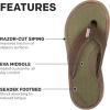 imageGrundns Mens DECKBOSS Sandal  Durable Supportive Dark Brown M 13