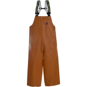 imageGrundns Youth Clipper 117 Fishing Bib Pant Orange  8 Years