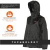 imageGrundens Womens Weather Watch Hooded Fishing Jacket  Waterproof StainResistant Solid Black Small 2021